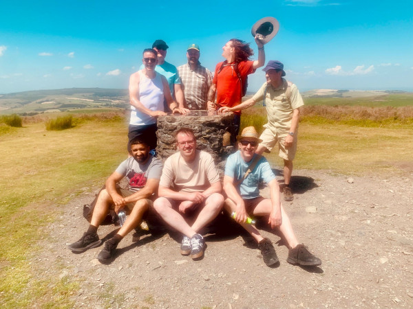 Photo of walking group