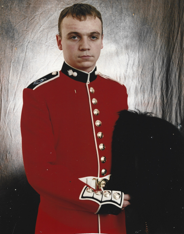 Damien Bakewell who was in the Grenadier Guards completed operational tours in Iraq Bosnia Kosovo and Afghanistan