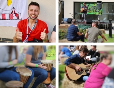 Young mental health patients enjoy live music and entertainment at GreenFest