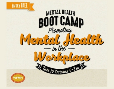 Learn how to improve your work / life balance: all welcome to Mental Health Bootcamp