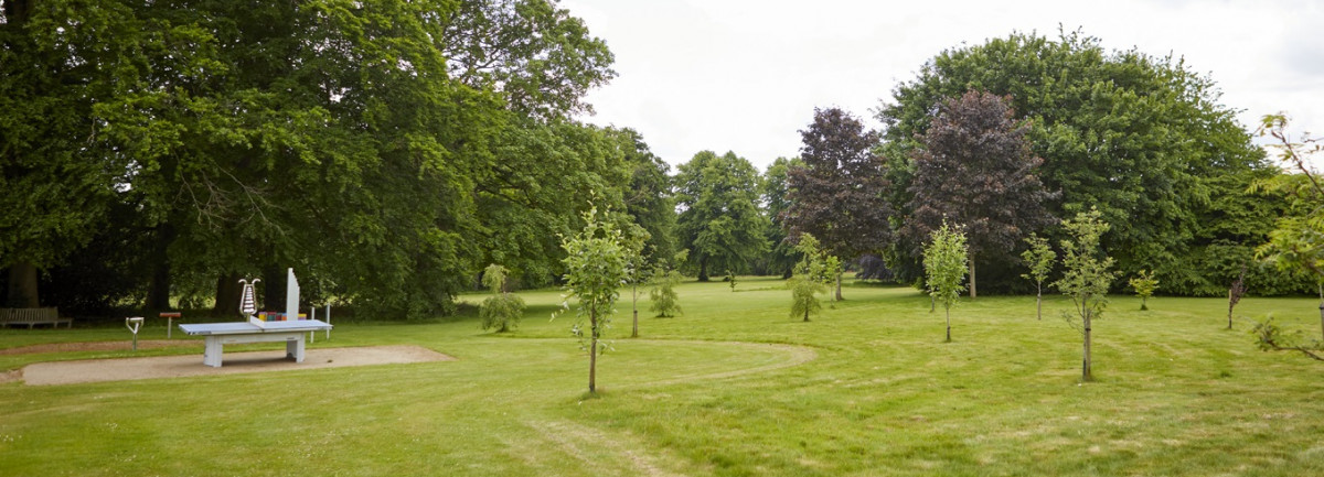 Northampton grounds with activity area