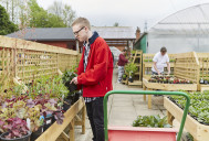 Workbridge garden centre outside