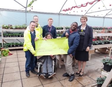 Workbridge awarded £560 in the Waitrose Community Matters Scheme