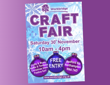Feeling festive? Workbridge is hosting a Christmas Craft Fair