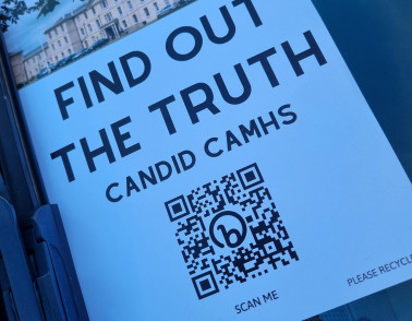 Disruptive Candid CAMHS comms stunt attracts 800 views