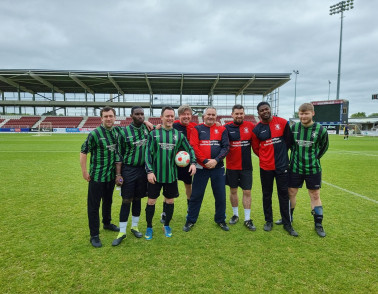 St Andrew’s plays ‘mental health football match’