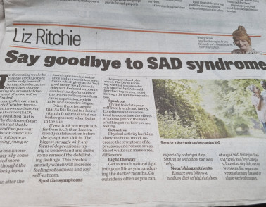 Chronicle publishes Liz Ritchie's next column