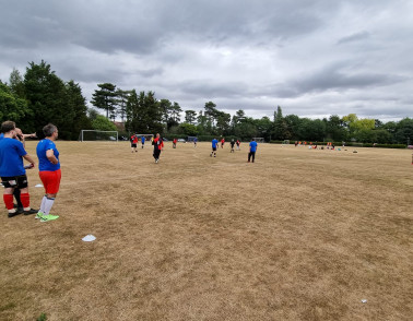 Patient pride in competing in onsite Cobblers supporting football event