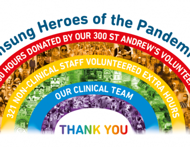 St Andrew’s celebrates Volunteers' Week with a rainbow of thanks