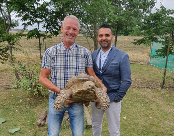 Tortoise enclosure to open at St Andrew’s Healthcare in Essex