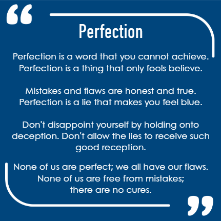 Perfection Poem